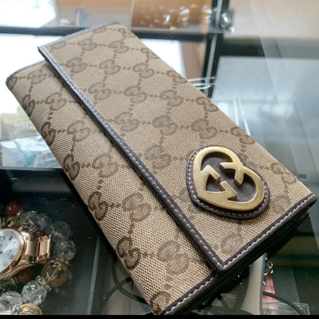 Gucci(グッチ)のGUCCI 長財布 LOVELY　ラブリー　 メンズのファッション小物(長財布)の商品写真