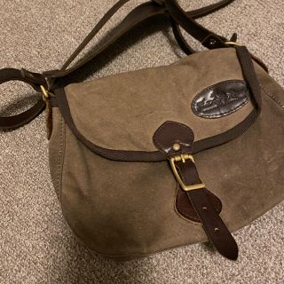 バーブァー(Barbour)のフロストリバー USA ショルダーバッグ カーキ ワックス オイルド バブアー(ショルダーバッグ)