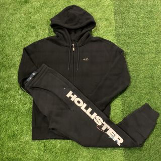 ホリスター(Hollister)の【新品】ホリスター セットアップ 上下 フルジップパーカー&ジョガーパンツ(スウェット)