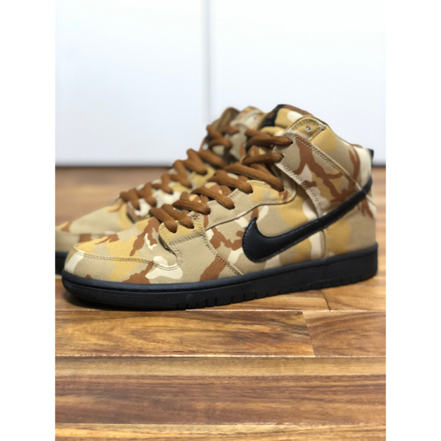 靴/シューズnike dunk sb hi パラシュートカーキ　28cm