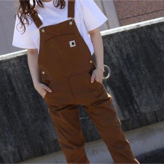 carhartt - Carhartt wip overalls ブラウンxsの通販 by tete