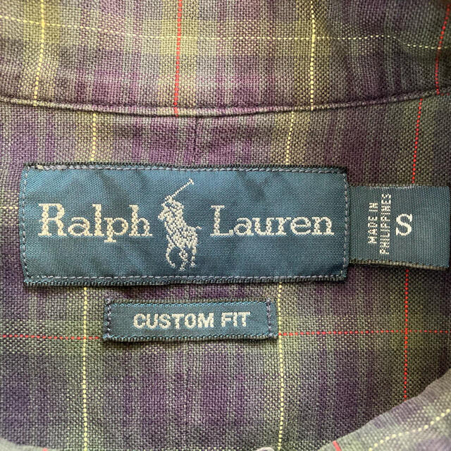 Ralph Lauren(ラルフローレン)のラルフローレン チェックシャツ　Sサイズ メンズのトップス(シャツ)の商品写真