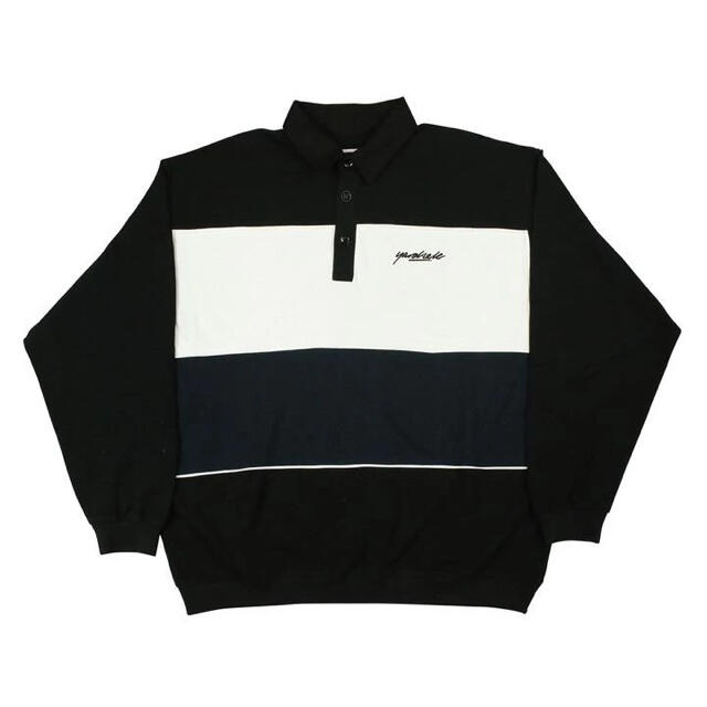 Yardsale Heat Longsleeve Polo Black 売れ筋介護用品も！ .0%OFF