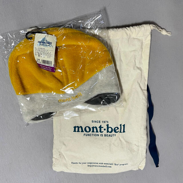 mont bell(モンベル)のmont-bell★新品未使用★帽子 キッズ/ベビー/マタニティのこども用ファッション小物(帽子)の商品写真