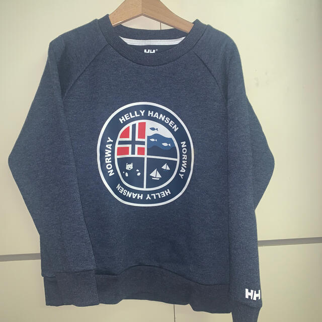 HELLY HANSEN(ヘリーハンセン)のHELLY HANSEN☆スウェット☆トレーナー☆140 キッズ/ベビー/マタニティのキッズ服男の子用(90cm~)(Tシャツ/カットソー)の商品写真