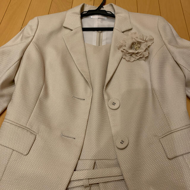 ELLE PLANETE(エルプラネット)のお値下げ☆ワンピースジャケット　セット レディースのフォーマル/ドレス(スーツ)の商品写真