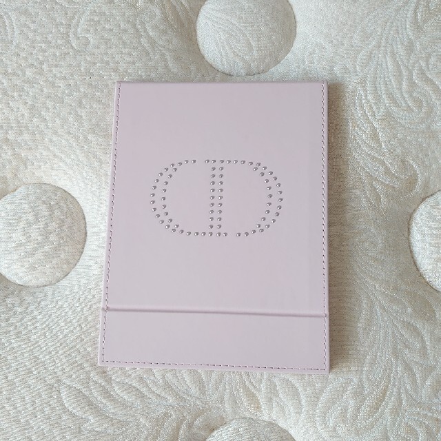 【Dior ディオール】＊新品未使用＊ロゴ入り ミラー ピンク 限定品