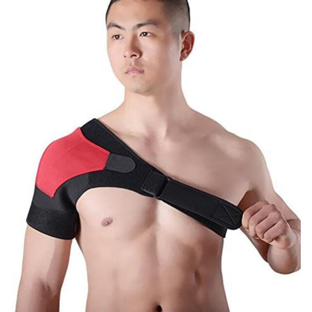 肩サポーター 肩関節 脱臼 保護スポーツ 肩の痛み 冷え、右肩用 スポーツ/アウトドアのトレーニング/エクササイズ(トレーニング用品)の商品写真