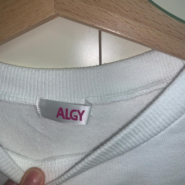 ALGY☆スウェット☆トレーナー☆140 キッズ/ベビー/マタニティのキッズ服女の子用(90cm~)(Tシャツ/カットソー)の商品写真