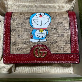 Gucci 折り畳み財布 二つ折り ウォレット グッチ ドラえもん Gucci ヒカキン新品の通販 ラクマ