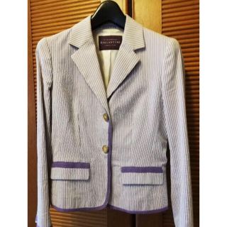 バランタインカシミヤ(BALLANTYNE CASHMERE)の春秋に　バランタインカシミヤ　ジャケット　イタリア 製(テーラードジャケット)