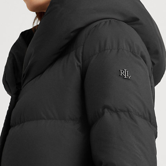 Ralph Lauren(ラルフローレン)の新品未使用 今期新作 Ralph Lauren ロングダウン　ブラック レディースのジャケット/アウター(ダウンジャケット)の商品写真