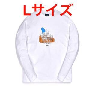 kith simpsons couch ls tee ロンT キス L(Tシャツ/カットソー(七分/長袖))