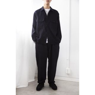 コモリ(COMOLI)のタグ付き極美品！ comoli 20AW カシミヤ和紙CPOジャケット 3(ブルゾン)