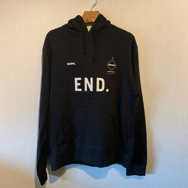 END. F.C.R.B. 15 Years Supporter Hoody　X