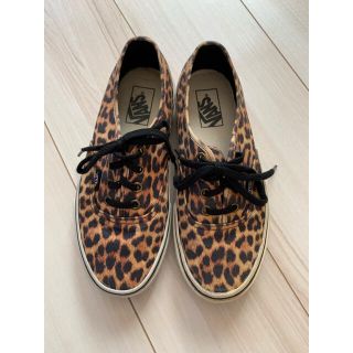 ヴァンズ(VANS)のVANS AUTHENTIC バンズ オーセンティック  レオパード(スニーカー)