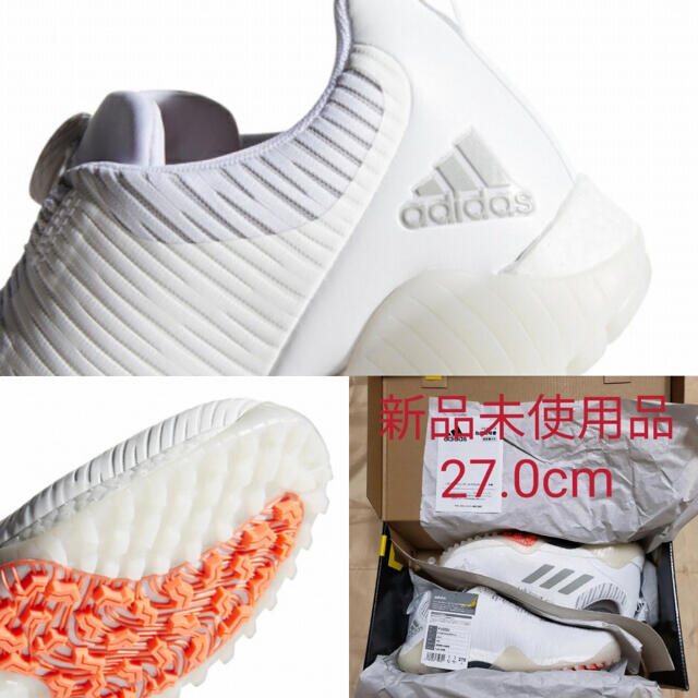 adidas(アディダス)のadidas ゴルフシューズ コードカオス ボア ロウ (KXJ34)  スポーツ/アウトドアのゴルフ(シューズ)の商品写真