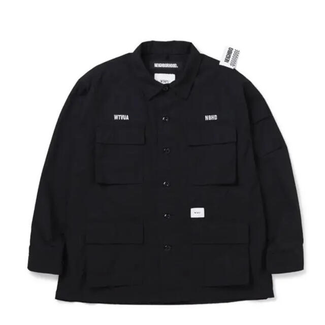 NEIGHBORHOOD(ネイバーフッド)の新品 NEIGHBORHOOD × WTAPS Mサイズ INVOICE付 メンズのジャケット/アウター(ミリタリージャケット)の商品写真