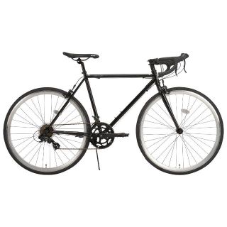 RIPSTOP 自転車 ロードバイク RSHR-01 ブラック OU50559(自転車本体)