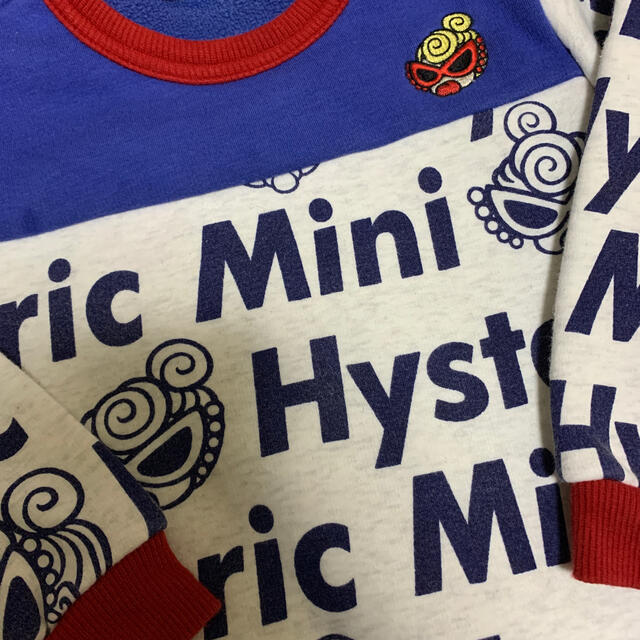 HYSTERIC MINI(ヒステリックミニ)のヒスミニ❤︎トレーナー90 キッズ/ベビー/マタニティのベビー服(~85cm)(トレーナー)の商品写真