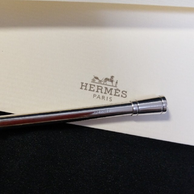 Hermes(エルメス)の限界価格!　HERMES  エルメス　シルバー925ボールペン インテリア/住まい/日用品の文房具(ペン/マーカー)の商品写真