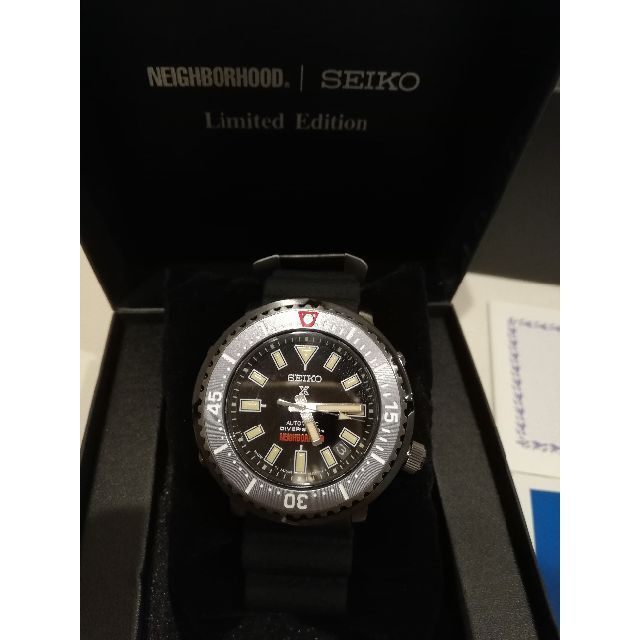 126mmケース素材＜国内2年保証!>NEIGHBORHOOD × SEIKO 腕時計