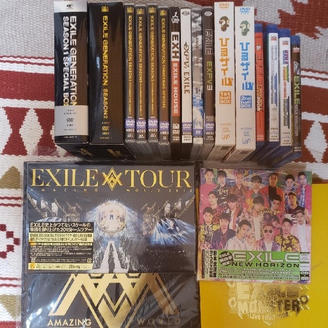 EXILE DVD&BD 21枚 CD1枚 パンフレット3冊 セット | gellonautos.cl