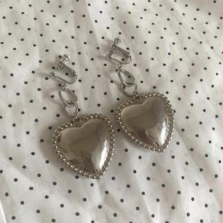 ロキエ(Lochie)の【再販】silver heart pierce(ピアス)