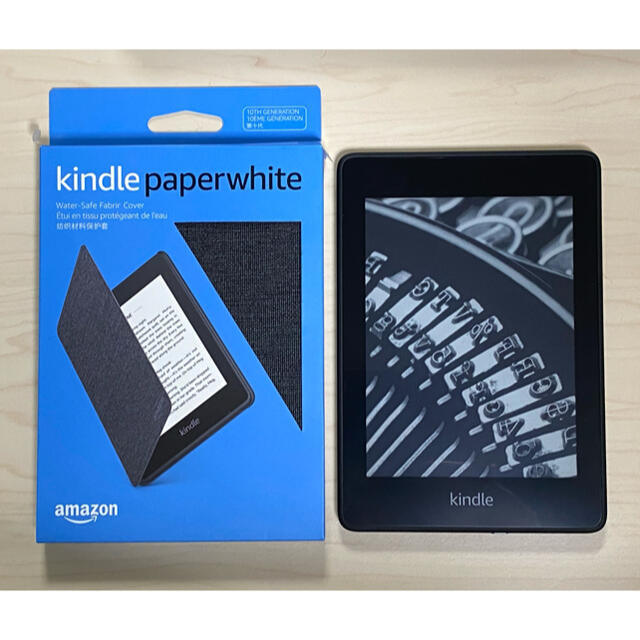 Kindle Paperwhite Wi-Fi+4G 32GB 純正カバーセット