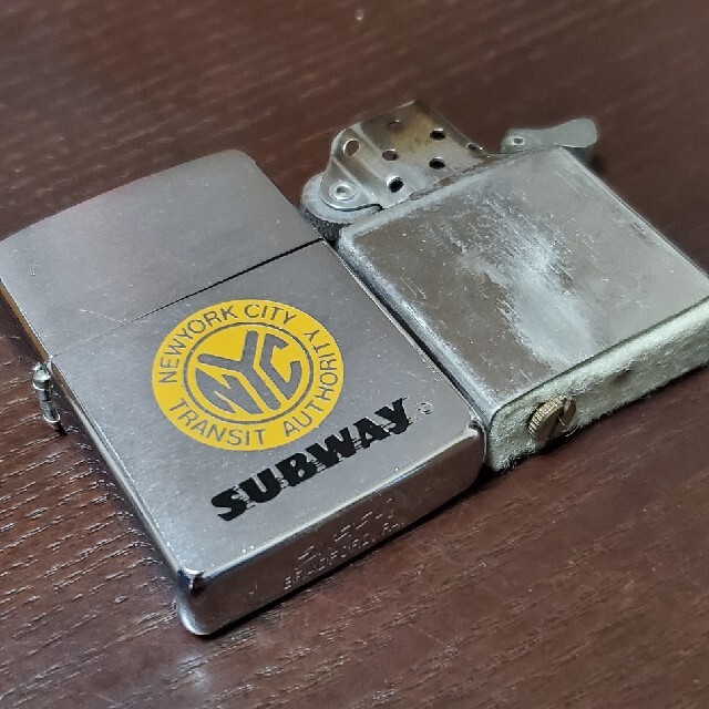 Zippo ヴィンテージ 1989年製 NEWYORK CITY SUBWAY