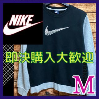 ナイキ(NIKE)のNIKE ナイキ スウェット トレーナー ウーブン ビックロゴ メンズ 裏起毛(スウェット)