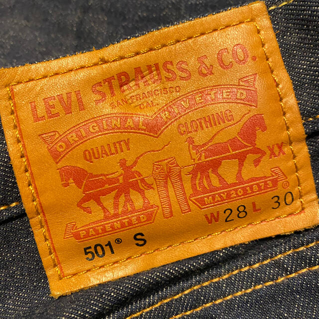 Levi's(リーバイス)の501®SKINNY W28L30 インディゴブルー　28inch メンズのパンツ(デニム/ジーンズ)の商品写真