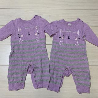 ベビーギャップ(babyGAP)のロンパース2枚(ロンパース)