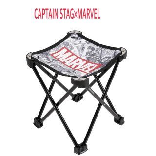 キャプテンスタッグ(CAPTAIN STAG)の２脚セット キャプテンスタッグ×マーベル マイクロイージーチェア (テーブル/チェア)