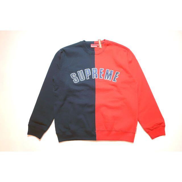 (M)Supreme Split Crewneck Sweatshirt