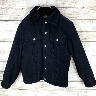 アーペーセー(A.P.C)のA.P.Cコーデュロイジャケット　裏地ボア(Gジャン/デニムジャケット)