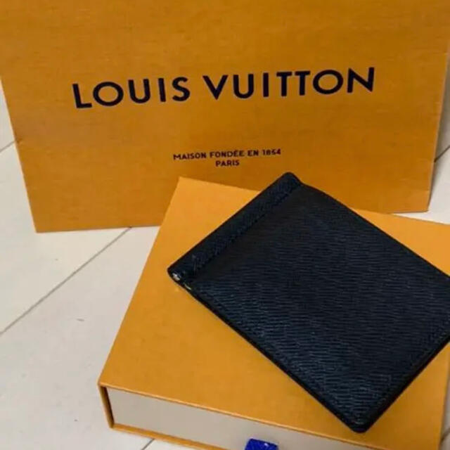 美品 Louis Vuitton ポルトフォイユ・パンス タイガ マネークリップ