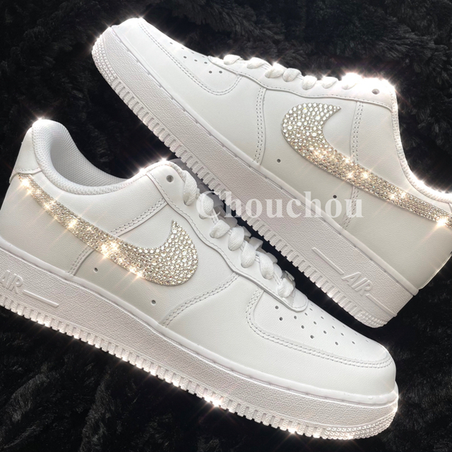 単品購入可 NIKE スワロフスキーデコ スニーカー - 通販 - www