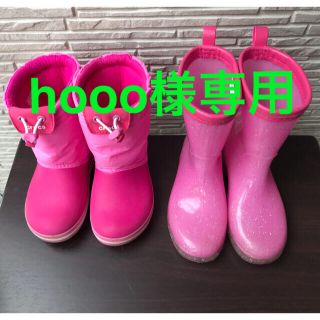 クロックス(crocs)のクロックス　スノーブーツ　女の子　レインブーツ　長靴(ブーツ)