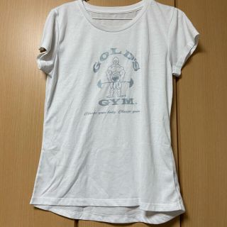 ゴールドジム　Tシャツ　白　Lサイズ(Tシャツ(半袖/袖なし))