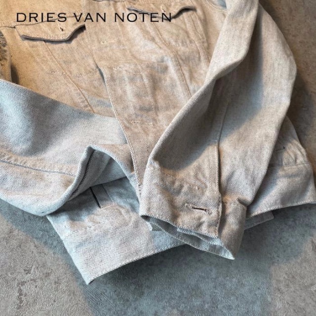 DRIES VAN NOTEN(ドリスヴァンノッテン)のドリスヴァンノッテン デニムジャケット    メンズのジャケット/アウター(Gジャン/デニムジャケット)の商品写真