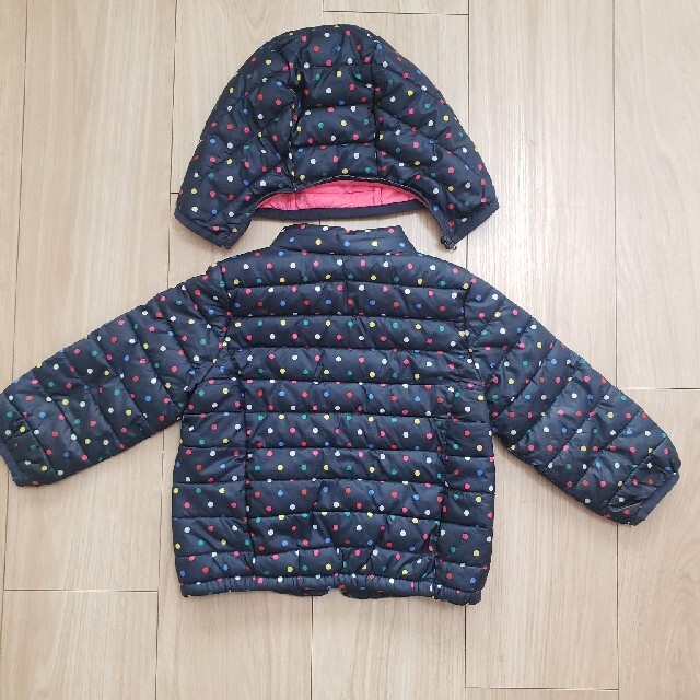 babyGAP(ベビーギャップ)のダウン　babyGAP　80 ネイビー キッズ/ベビー/マタニティのベビー服(~85cm)(ジャケット/コート)の商品写真