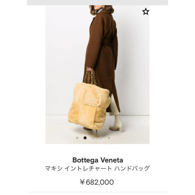 Bottega Veneta(ボッテガヴェネタ)の新品　ファーバッグ　BOTTEGA VENETA好きな方 レディースのバッグ(ハンドバッグ)の商品写真