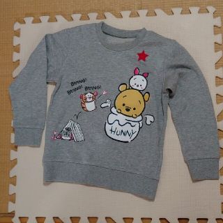 ベルメゾン(ベルメゾン)の【新品】ベルメゾン　くまのプーさん　トレーナー　120(Tシャツ/カットソー)