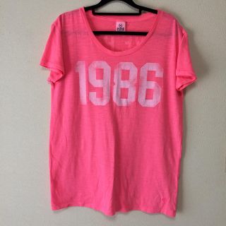 ヴィクトリアズシークレット(Victoria's Secret)のPINK★ネオンカラーT(Tシャツ(半袖/袖なし))