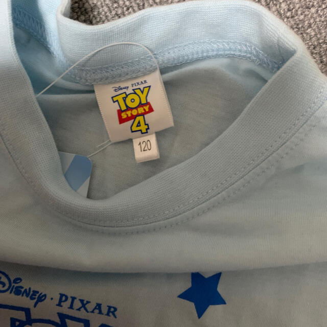 ⭐︎新品 トイストーリー4 ロンT 120 水色 ウッディ バス フォーキー
