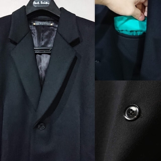 ポールスミス 16AW ビーバーメルトン チェスターコート | www