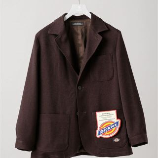 ディッキーズ(Dickies)のDickies nano universe 別注 ワークジャケット S ブラウン(テーラードジャケット)