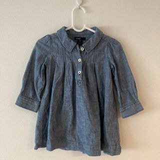 ベビーギャップ(babyGAP)のGAPデニムワンピース(ワンピース)