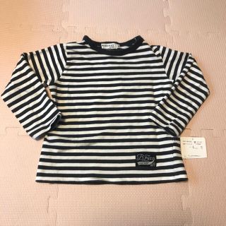 ベベ(BeBe)の120 べべ　BeBe トレーナー  長袖　長袖Tシャツ　ロンT ボーダー(Tシャツ/カットソー)